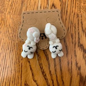 Kids Bunny hanging Earring